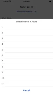 How to cancel & delete track time in intervals 1