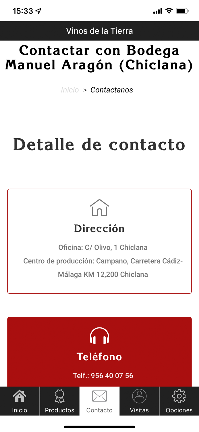 Bodega Manuel Aragón Sanatorio