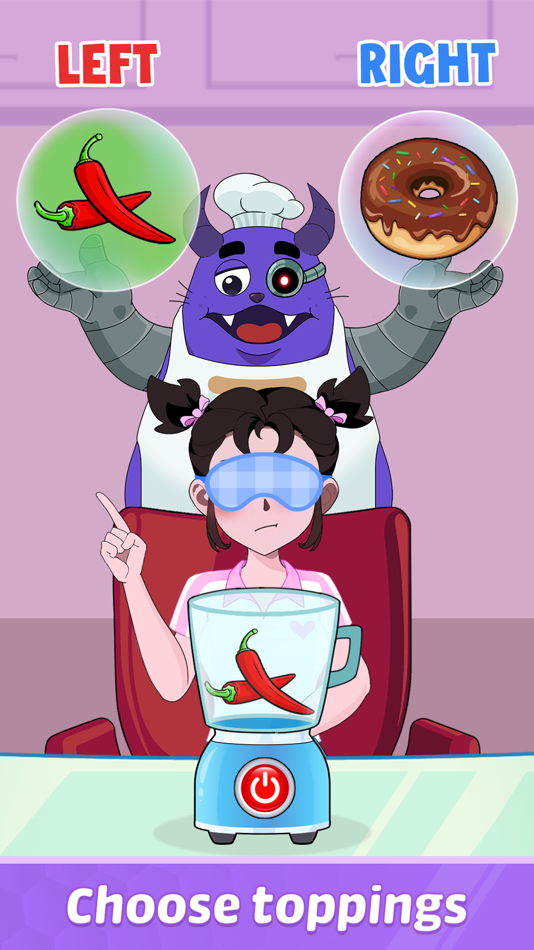 #1. Left Or Right: Food Challenge (iOS) By: Kien Nguyen
