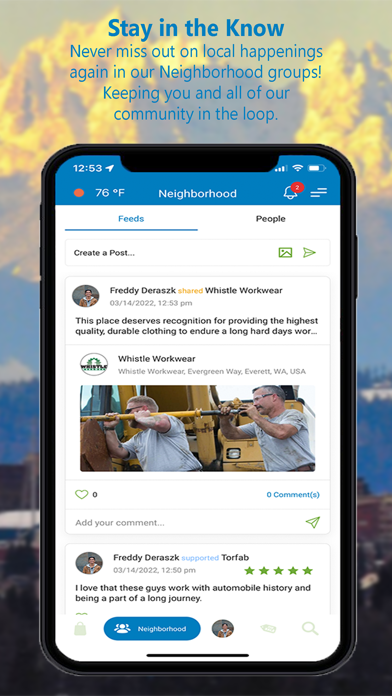 Everett Community App Screenshot