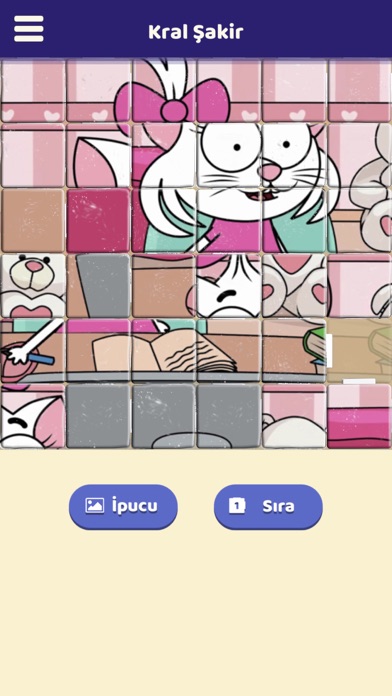 Kral Şakir - Kaydırmalı Puzzle Screenshot