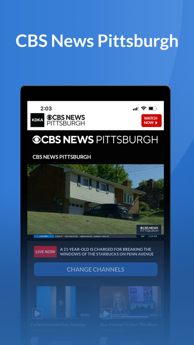 CBS Pittsburgh Screenshot