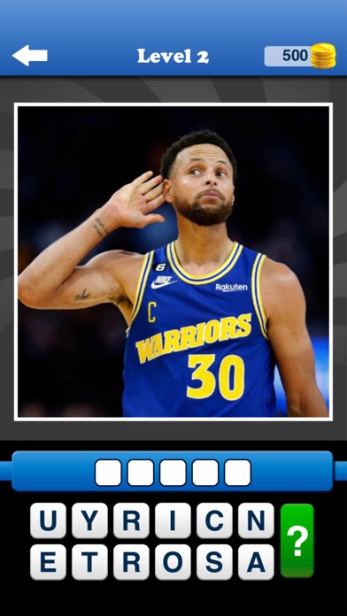 Whos the Player Basketball App Screenshot