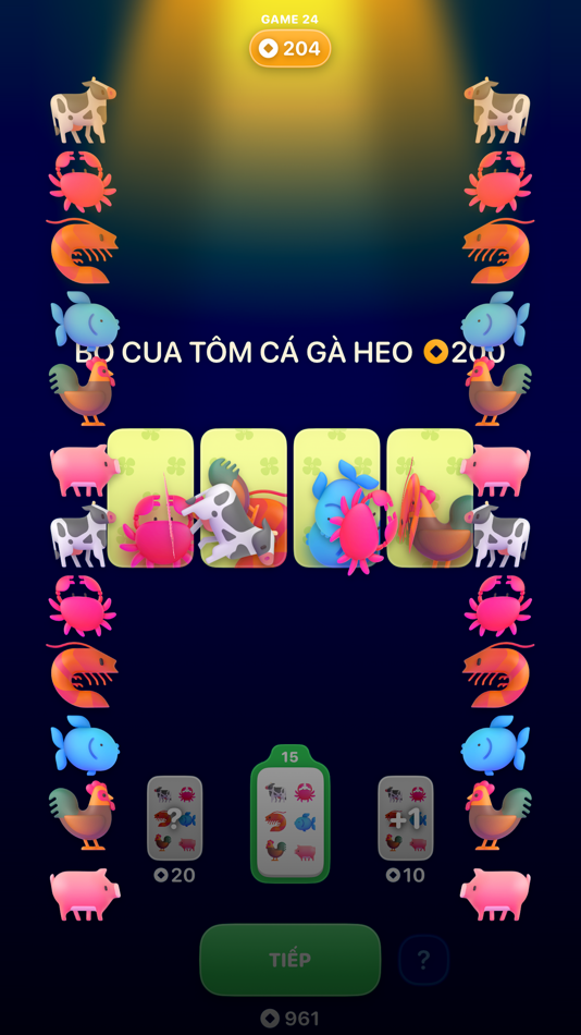 Bò Cua Tôm Cá - Game Tết 2024 - 1.0 - (iOS)