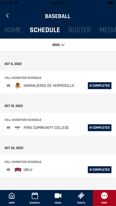 Arizona Wildcats Screenshot