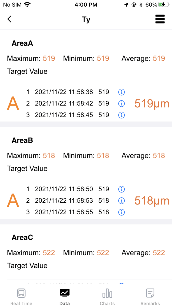 Smart Report-Thickness Tester
