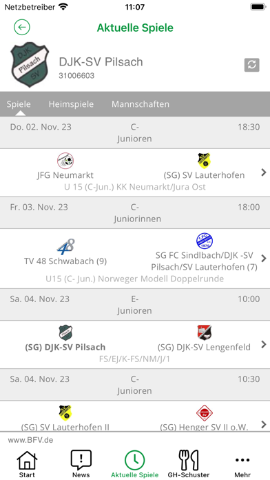 DJK/SV Pilsach Screenshot