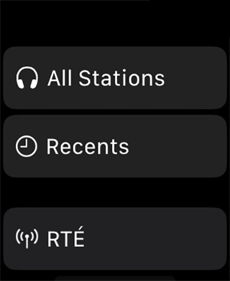 Broadcasts Screenshot