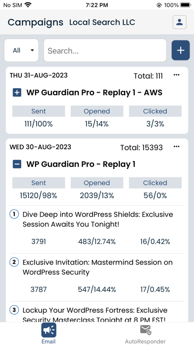Screenshot 3 of SendEagle App
