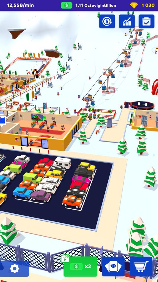 #7. Ski Resort: Idle Snow Tycoon (iOS) 来自: Wojciech Grzesik
