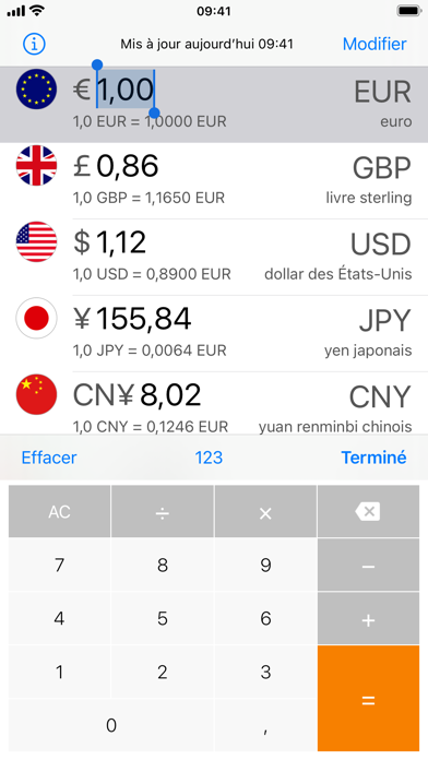 Screenshot #3 pour Currency Today