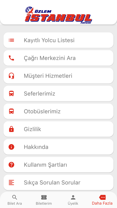 Özlem İstanbul Turizm Screenshot