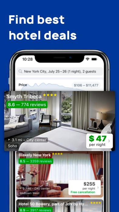 HotelHunt: Booking Hotels Easy Screenshot