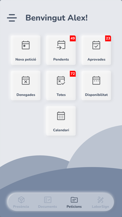 LaborApp Screenshot