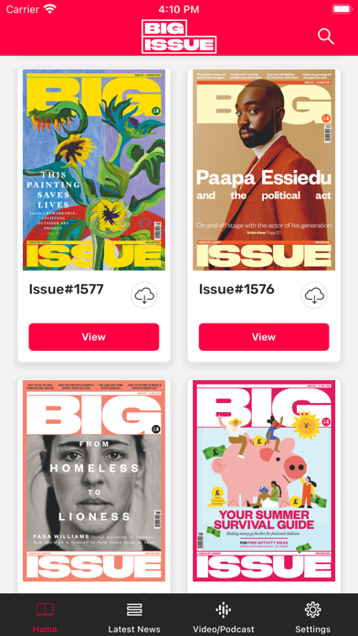 The Big Issue UK Screenshot