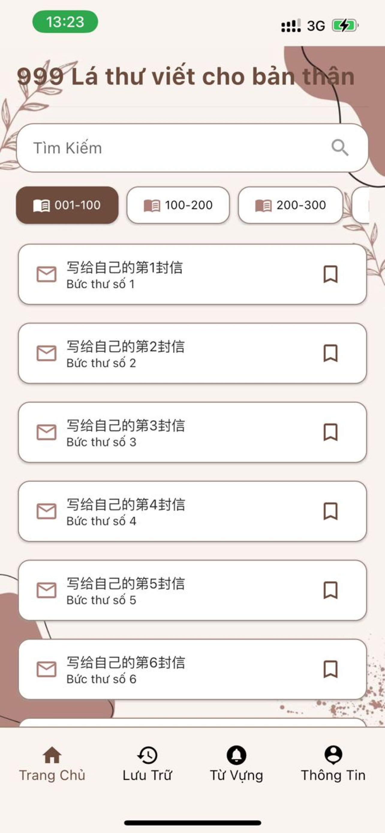 999 Lá Thư Viết Cho Bản Thân