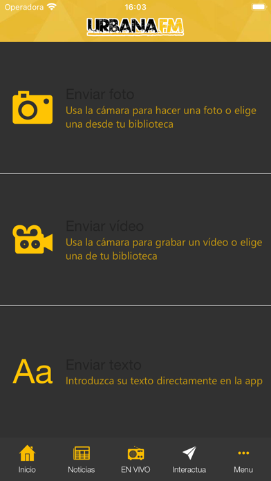Urbana FM Ecuador Screenshot