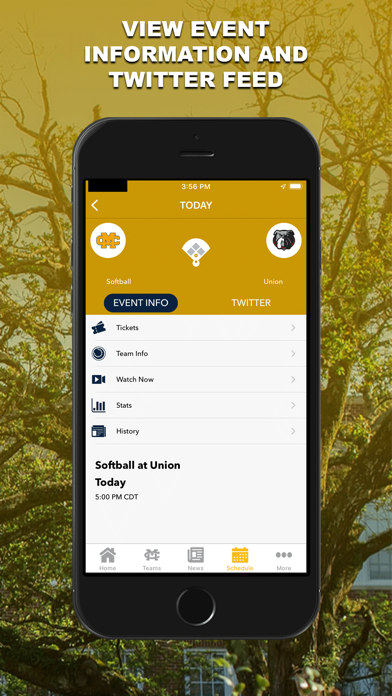 Mississippi College Choctaws Screenshot
