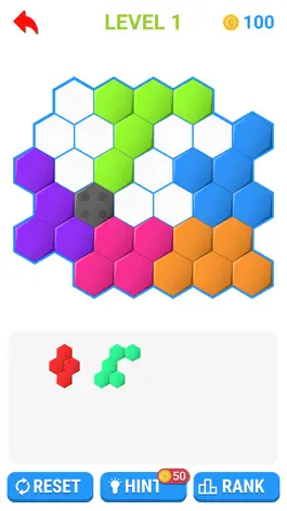 Game screenshot Block Puzzle - Hexagon Tangram mod apk