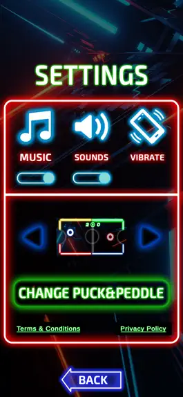 Game screenshot Glow Hockey Neon Challenge apk