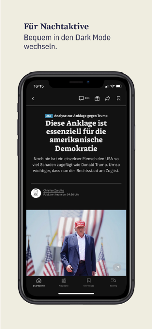 ‎Der Bund Nachrichten Screenshot