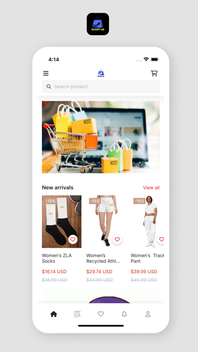 Shopp.US | shopping bargains Screenshot