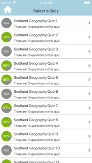 scotland geography quiz iphone screenshot 2