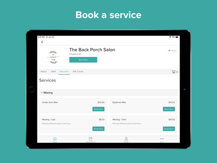 The Back-Porch Salon