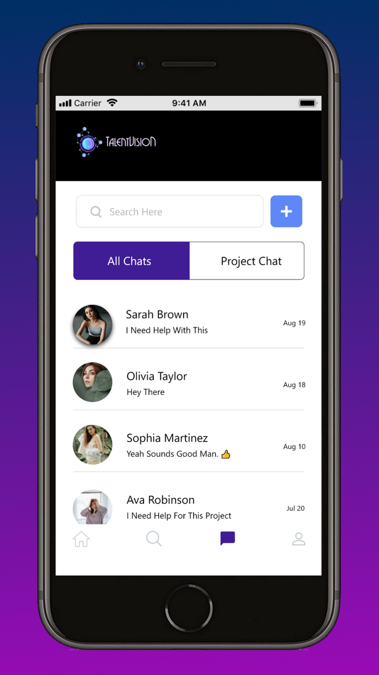 #5. Talent Vision (iOS) Podle: Referrals of Industries, LLC