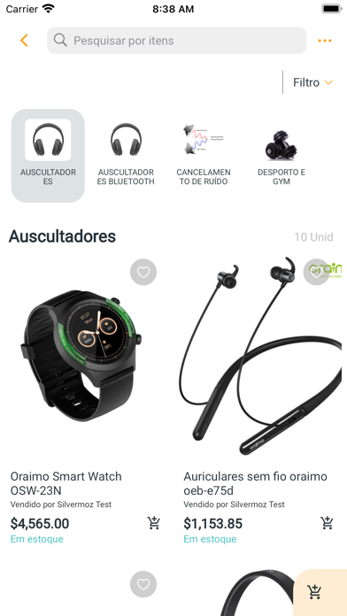 Silvermoz Store Screenshot