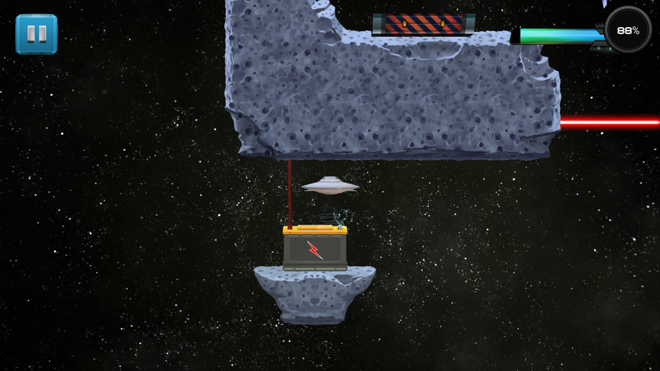 #10. UFO Lander (iOS) Podle: Aleksa Racovic