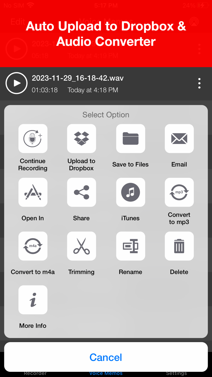 Voice Recorder Lite Record HD