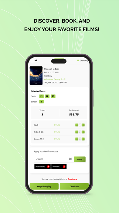 Cinergy Cinemas Screenshot