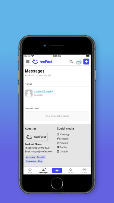 Tonfast Screenshot