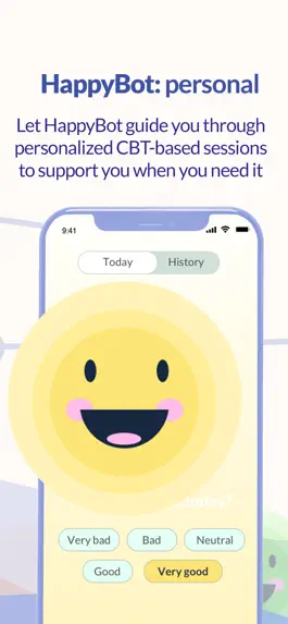 Game screenshot HappyBot: Emotional Wellness hack