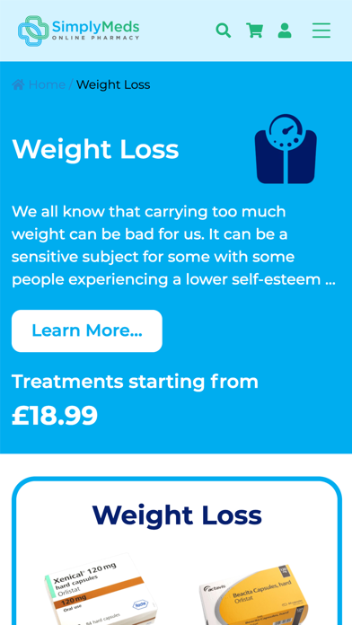 Simply Meds Online Screenshot