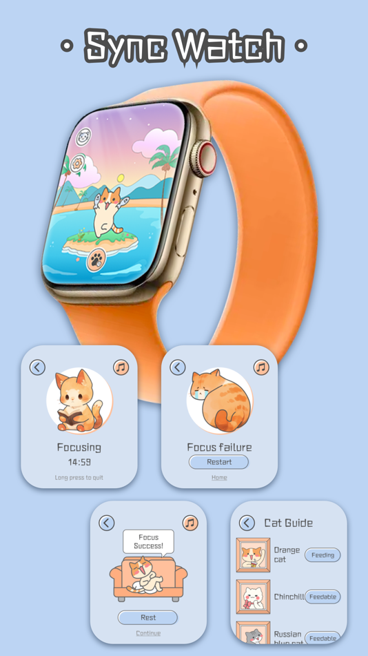 #2. Focus Cat - Pomodoro Timer (iOS) 게시자: Magic Goose