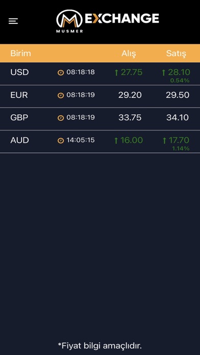 Musmer Exchange Mobile Screenshot