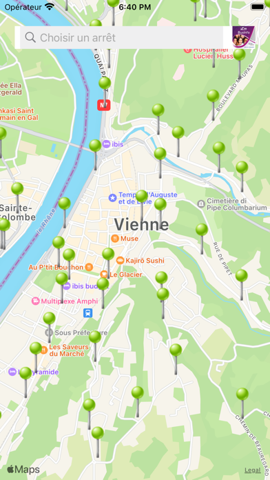 BusInfo Mobile Vienne Screenshot