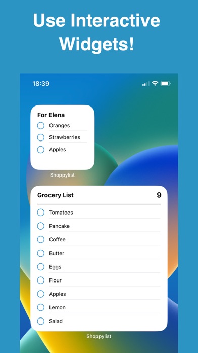 Shoppylist: Grocery List Screenshot
