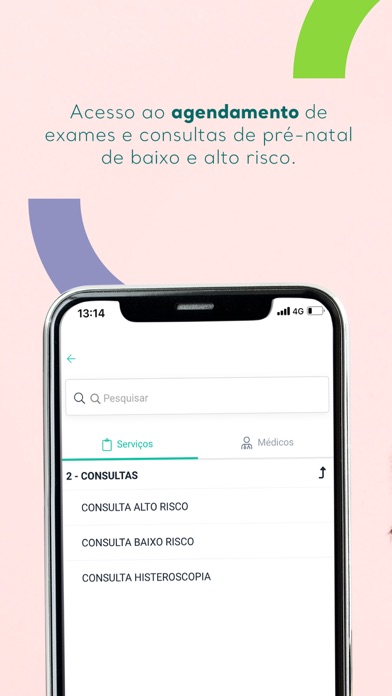 Santa Joana Exames e Consultas Screenshot