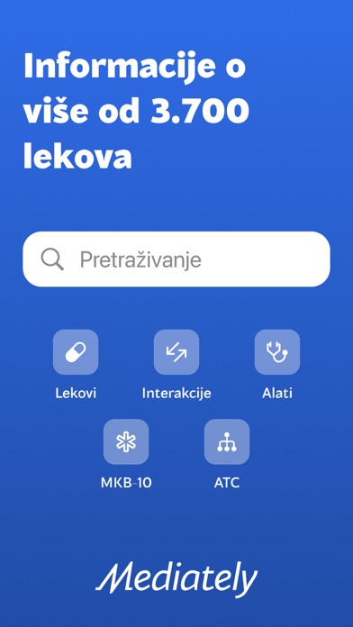 Mediately Baza Lekova Screenshot