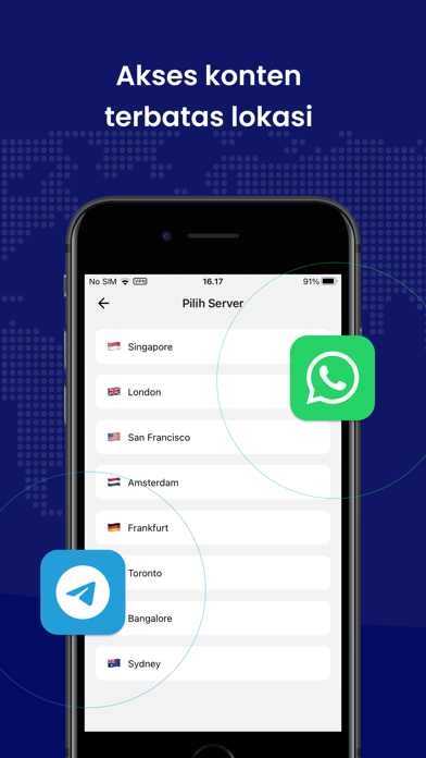 Sahabat Saudi VPN Screenshot