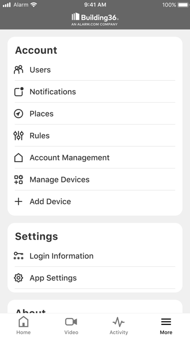 Home by Building 36 Screenshot