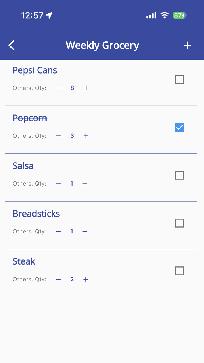 Shopping List - Smart