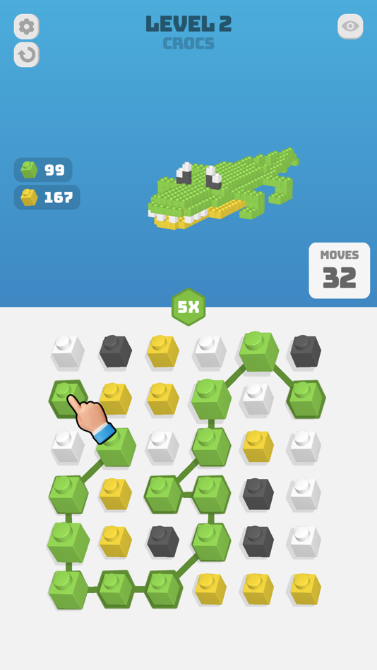 #3. Cube Collect 3D (iOS) 由: Happy Bat