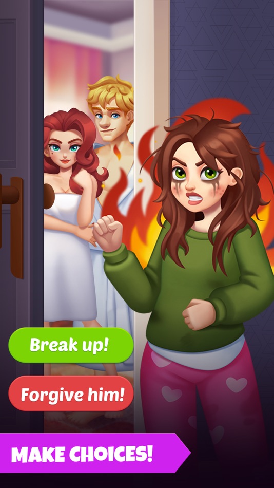 #4. Makeover Blast:Match & Puzzle (iOS) By: CUBE(HONG KONG) TECHNOLOGY CO., LIMITED