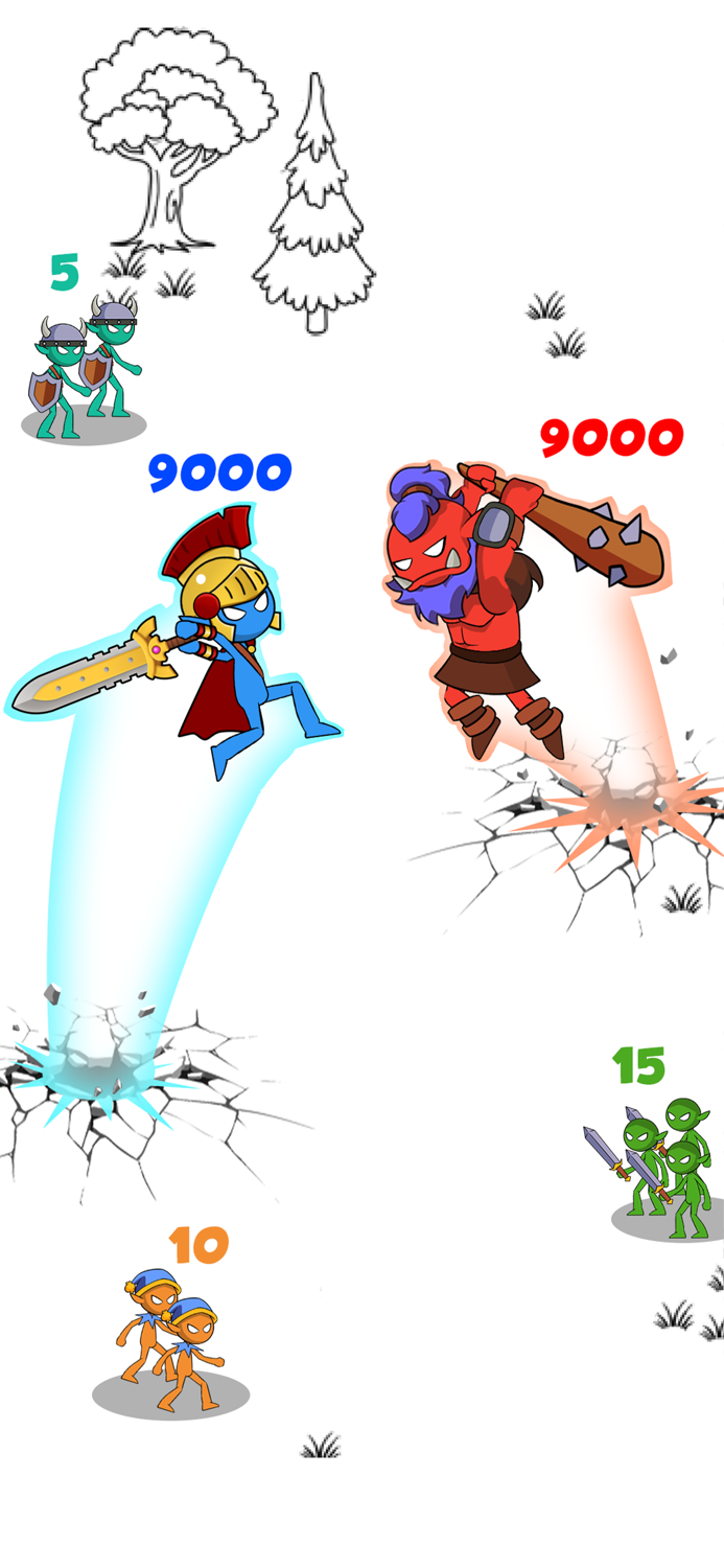 Stickman Battle Survival.io