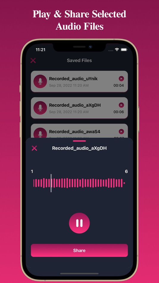 #7. Voice Recorder: Voice Record (iOS) 由: Hardik Dhameliya
