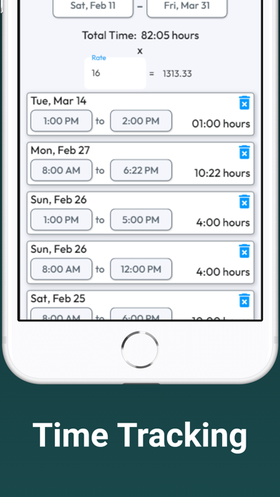 Call List: Job Scheduler App Screenshot